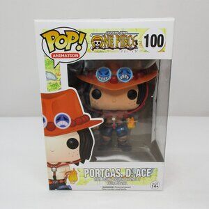 Funko Pop Vinyl Portgas. D. Ace #100 One Piece Shonen Jump Vaulted RARE NIB